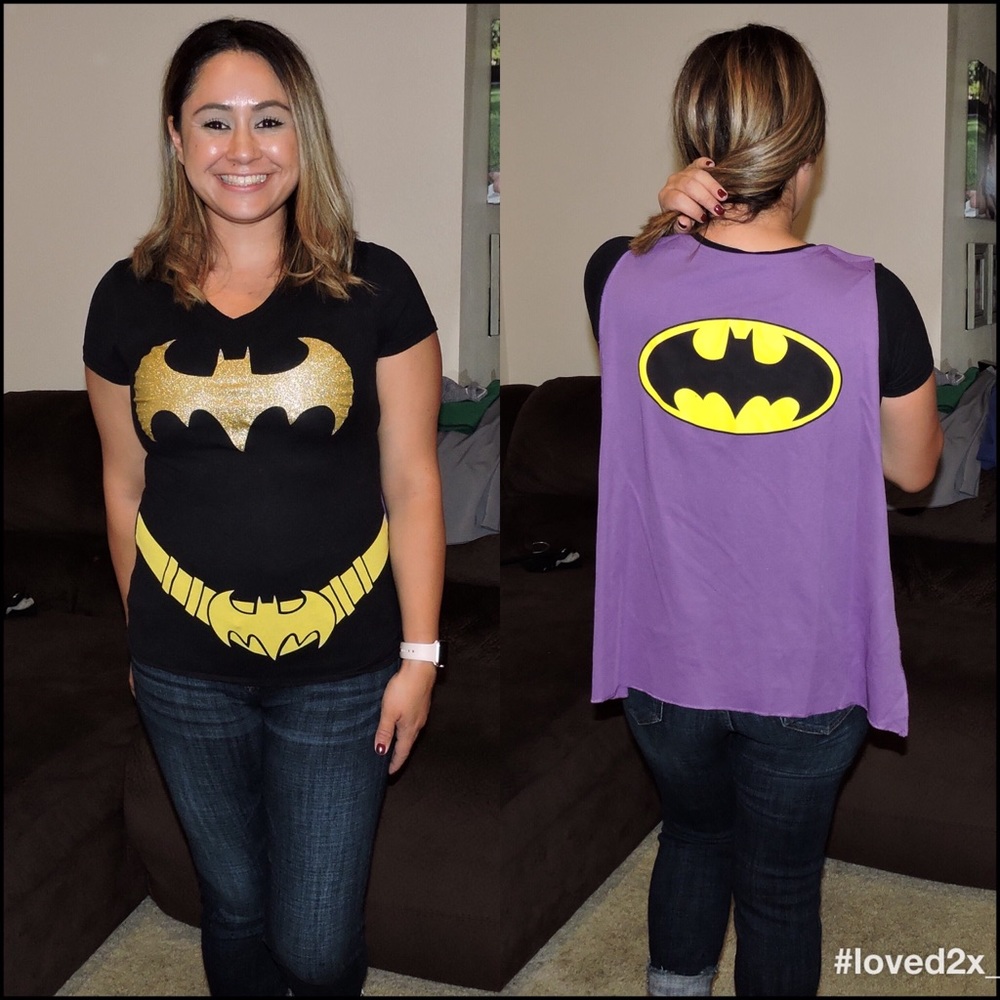 Women’s Batman shirt with cape